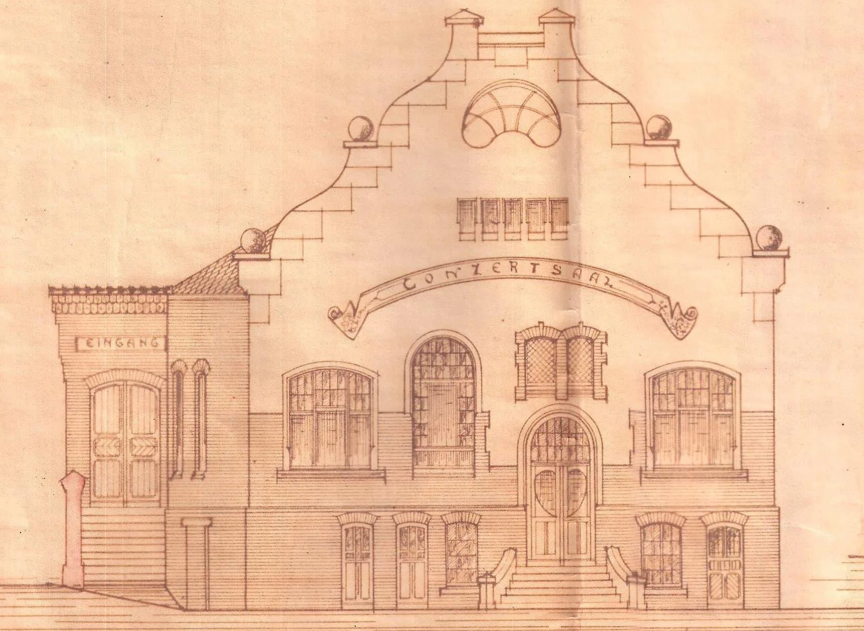 Historischer Saalbau der KÖNIGSBURG Süchteln