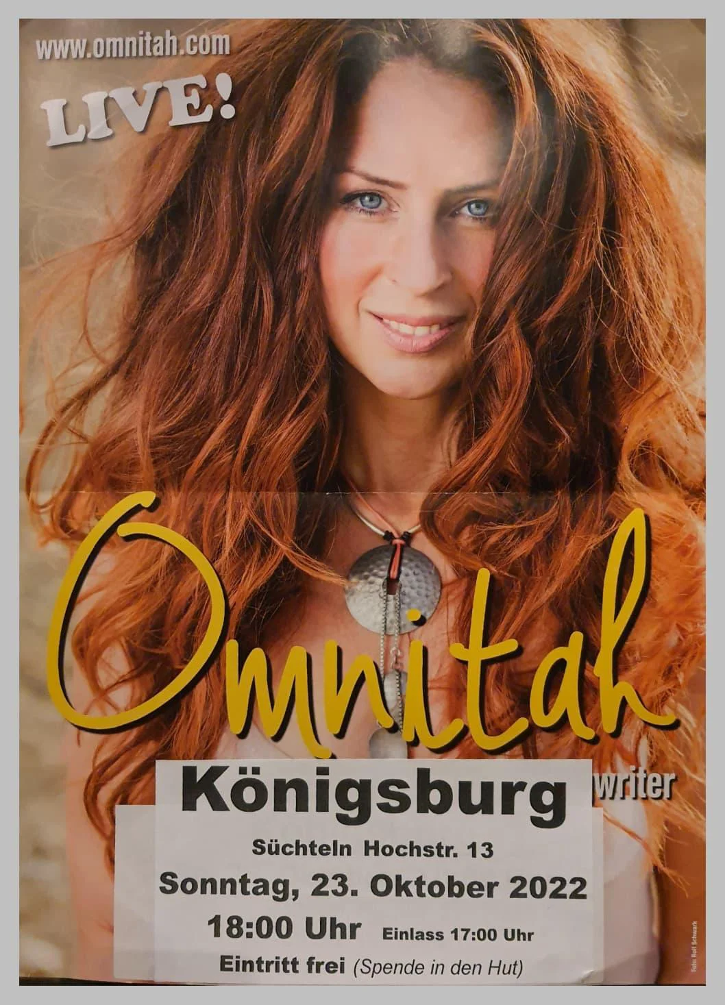 Omnitah bei einem Auftritt in der KÖNIGSBURG